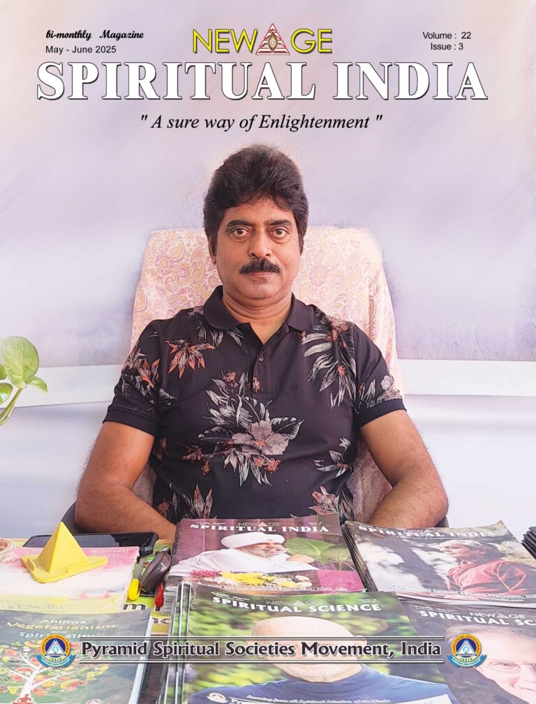 Spiritual India May – June 2025 Venu Gopal Reddy Magazine